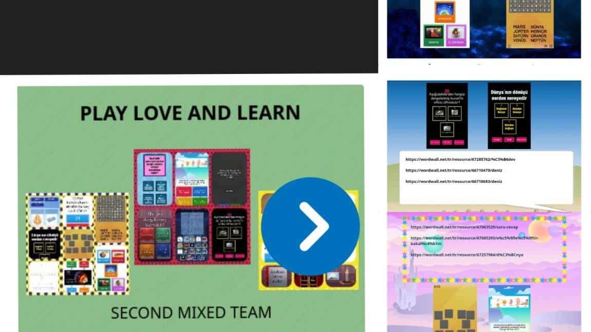 Play Love And Learn E-twining Projemizde Takımlarımız Dijital Içerikler Oluşturdular
