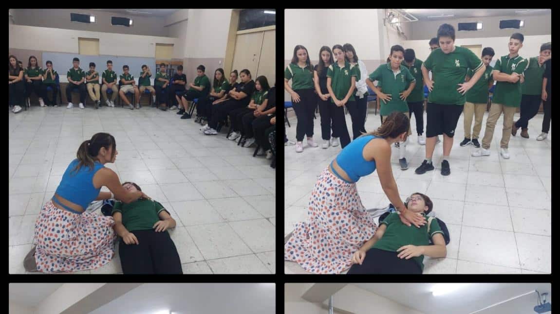 Yeşil Vatan-Benim Okulun Geleceğe Çare Proejsi İlk Yardım Haftası